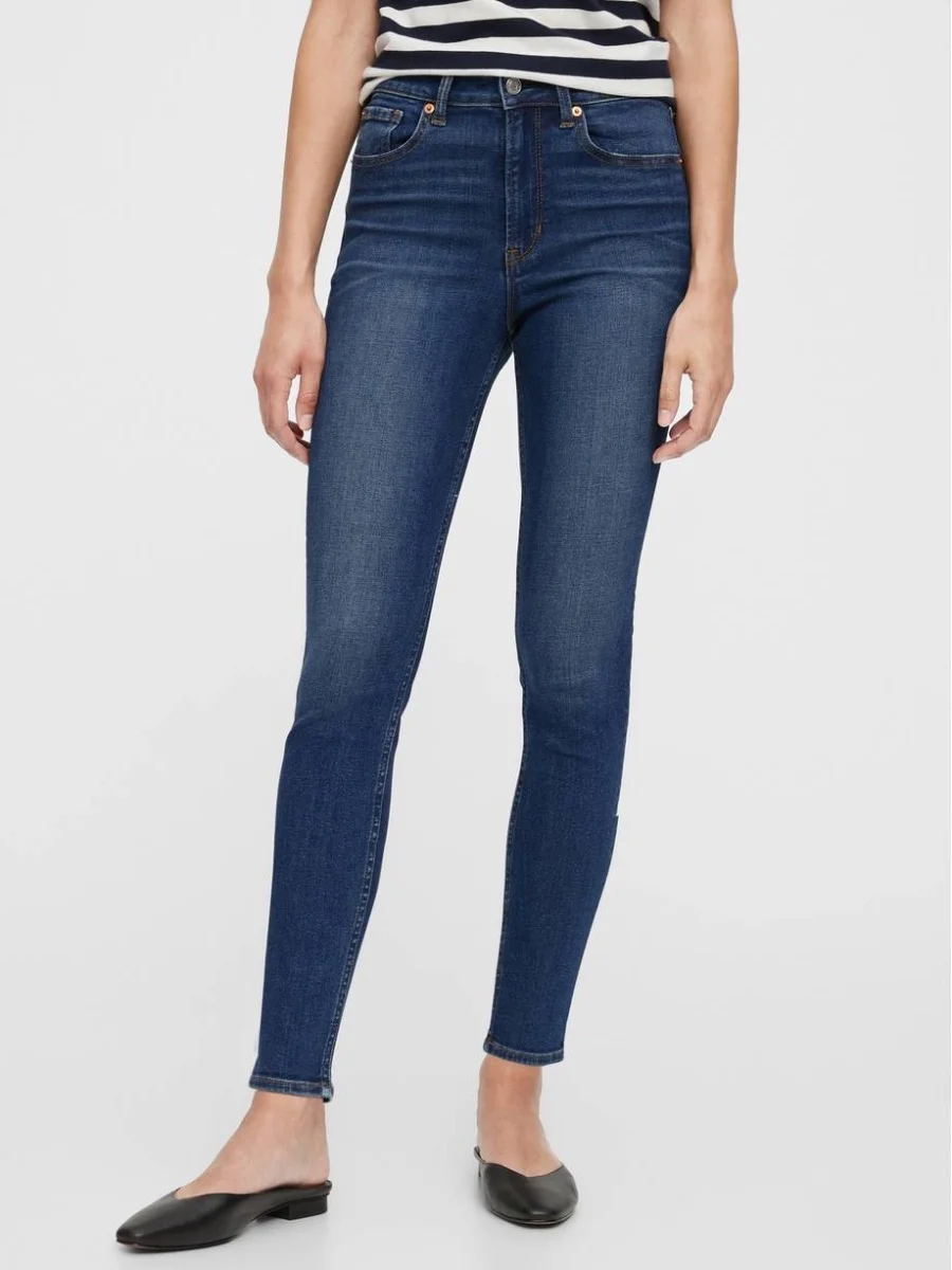 GAP Quần Jeans Dài Nữ - High Rise Jegging
