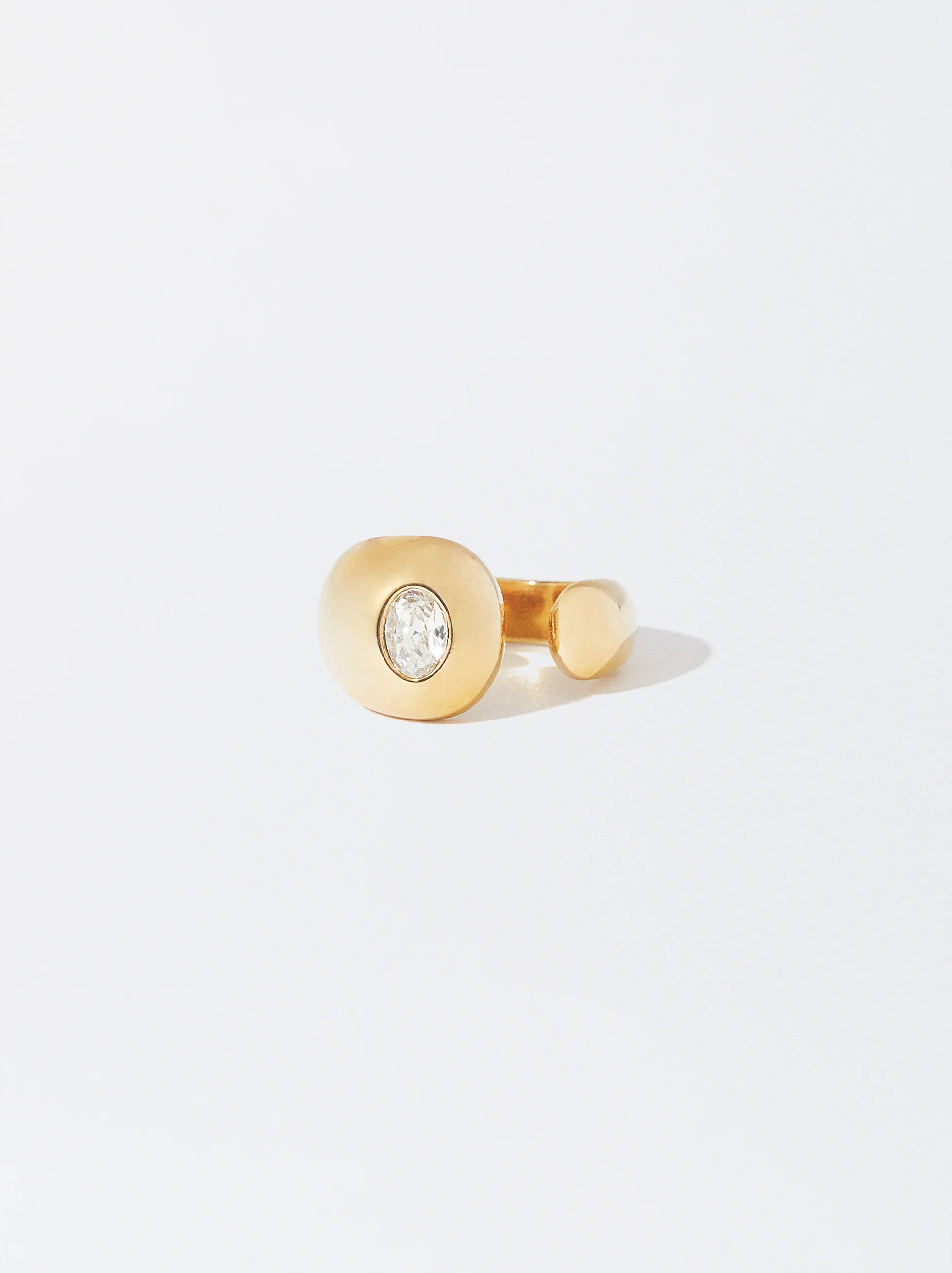 PARFOIS Nhẫn Stainless Steel Golden