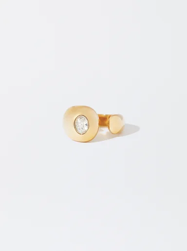 PARFOIS Nhẫn Stainless Steel Golden