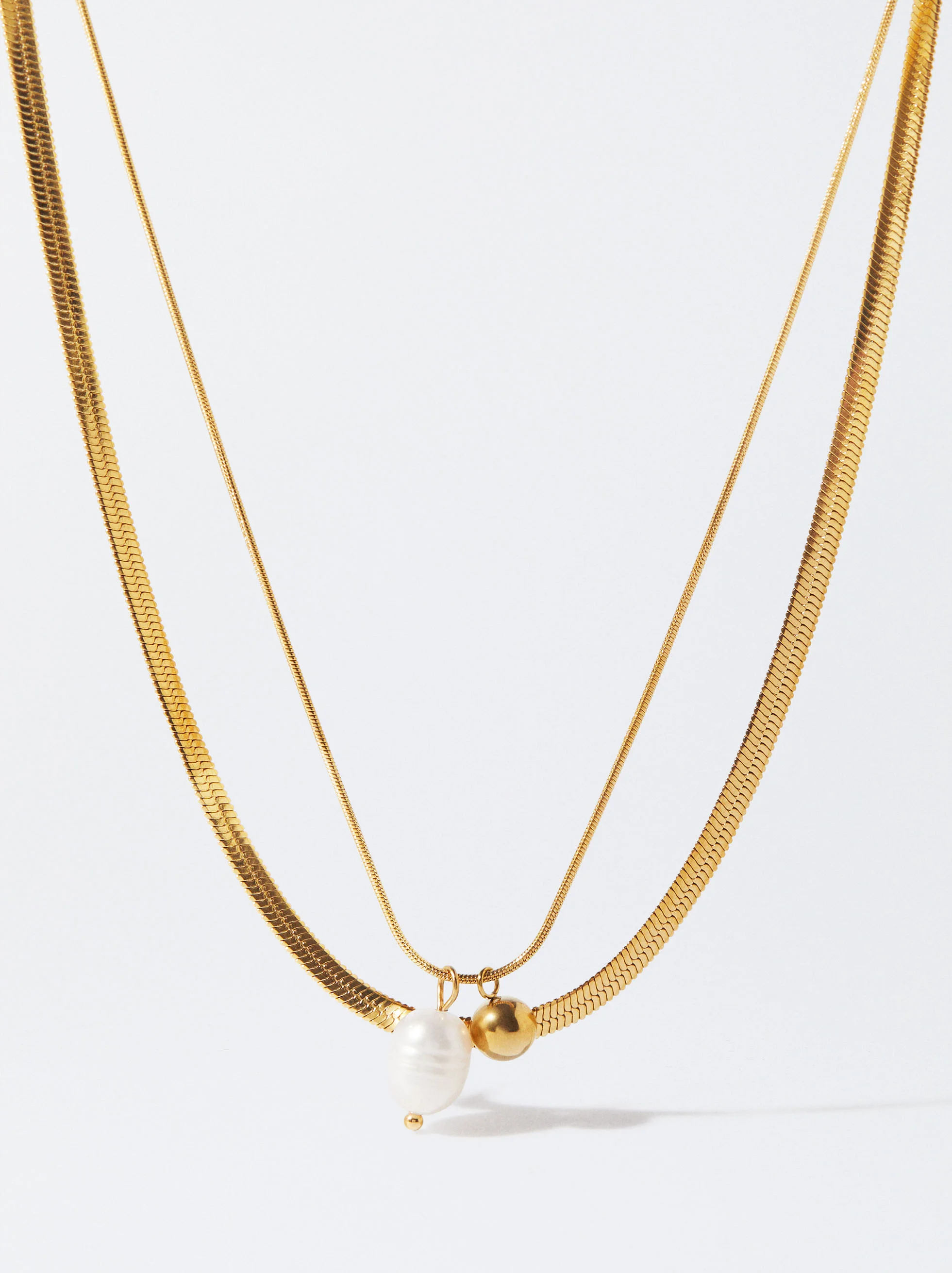 PARFOIS Dây Chuyền Nữ Stainless Steel Golden