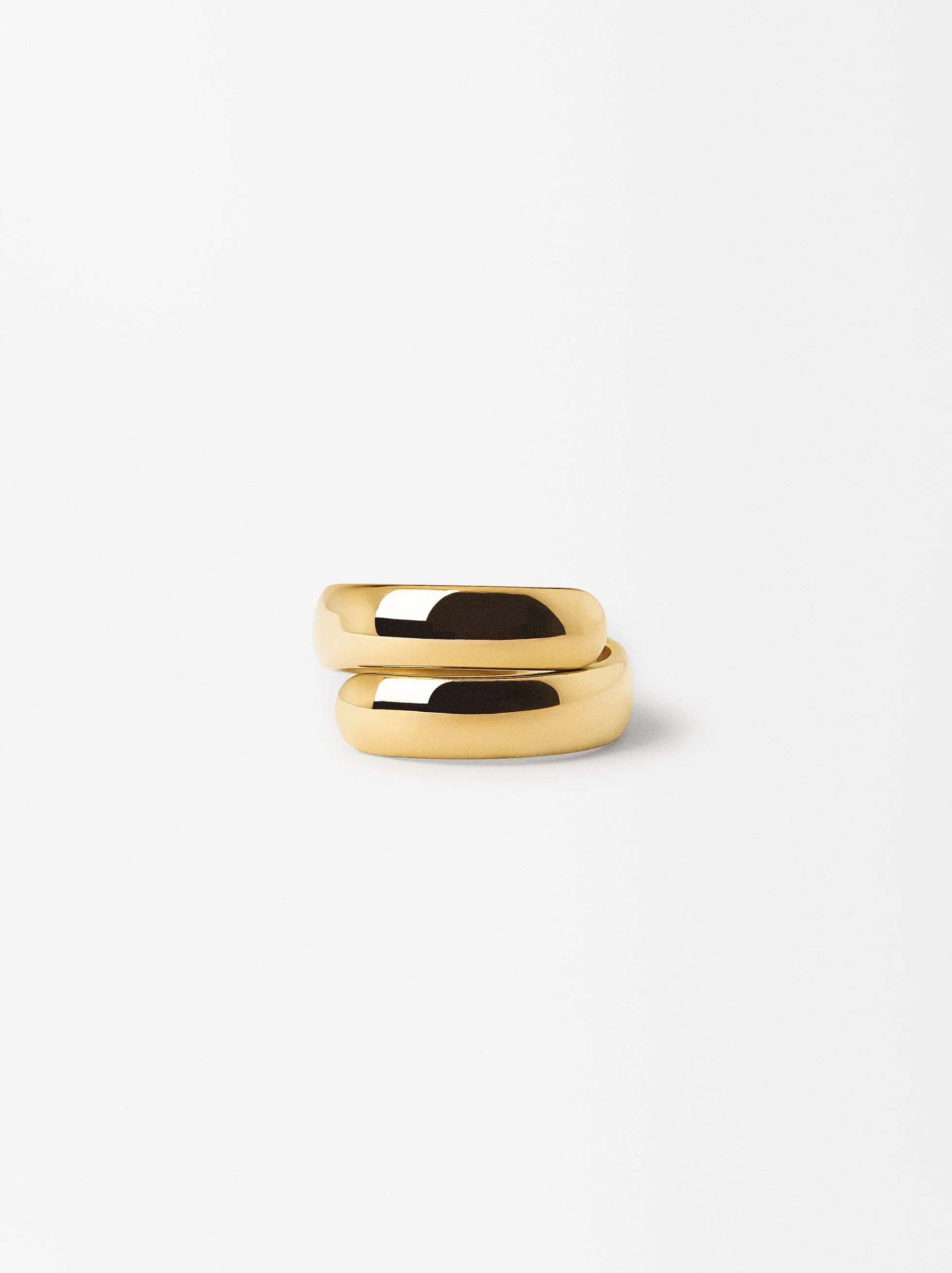PARFOIS Nhẫn Stainless Steel Golden