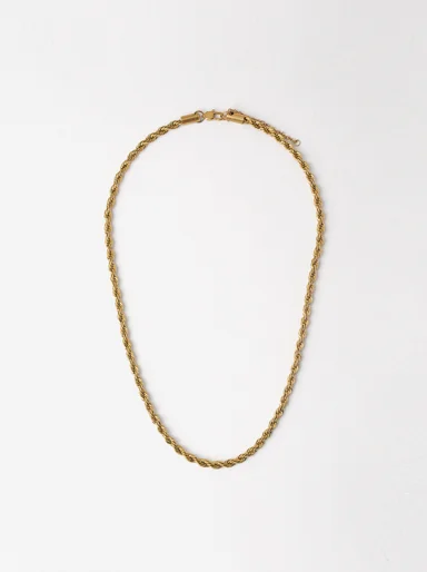 PARFOIS Dây Chuyền Stainless Steel Golden
