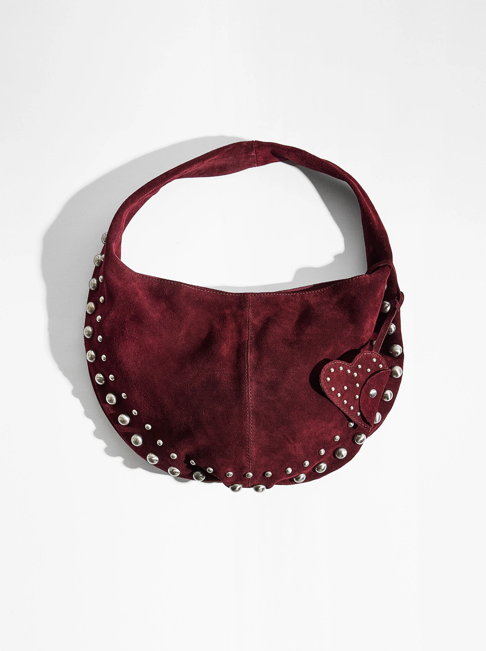 PARFOIS Túi Xách Suede Studs 
