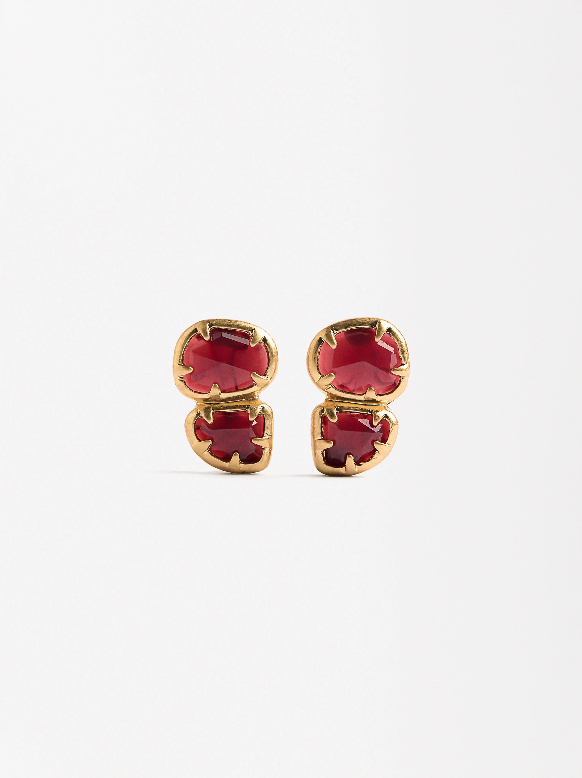 PARFOIS Hoa Tai Clip Earrings