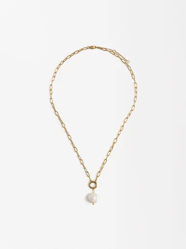 PARFOIS Dây Chuyền Stainless Steel Pearls