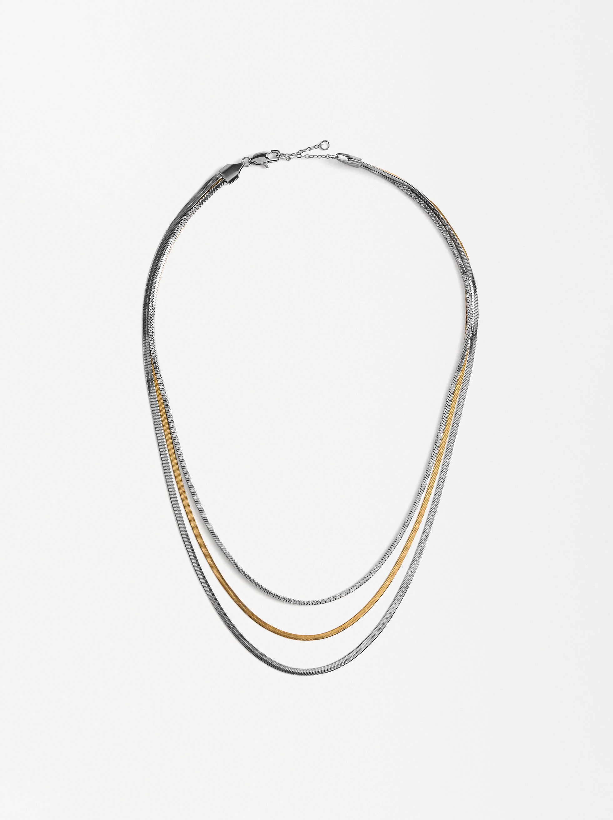 PARFOIS Dây Chuyền Stainless Steel Silver