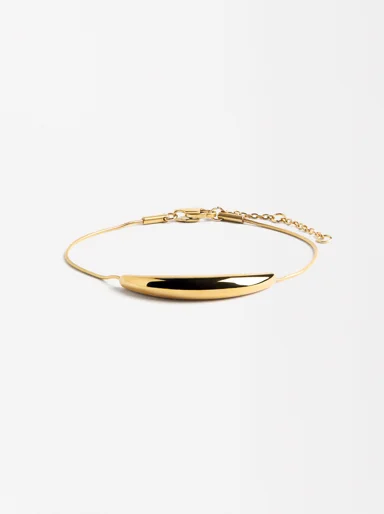 PARFOIS Vòng Tay Stainless Steel Golden