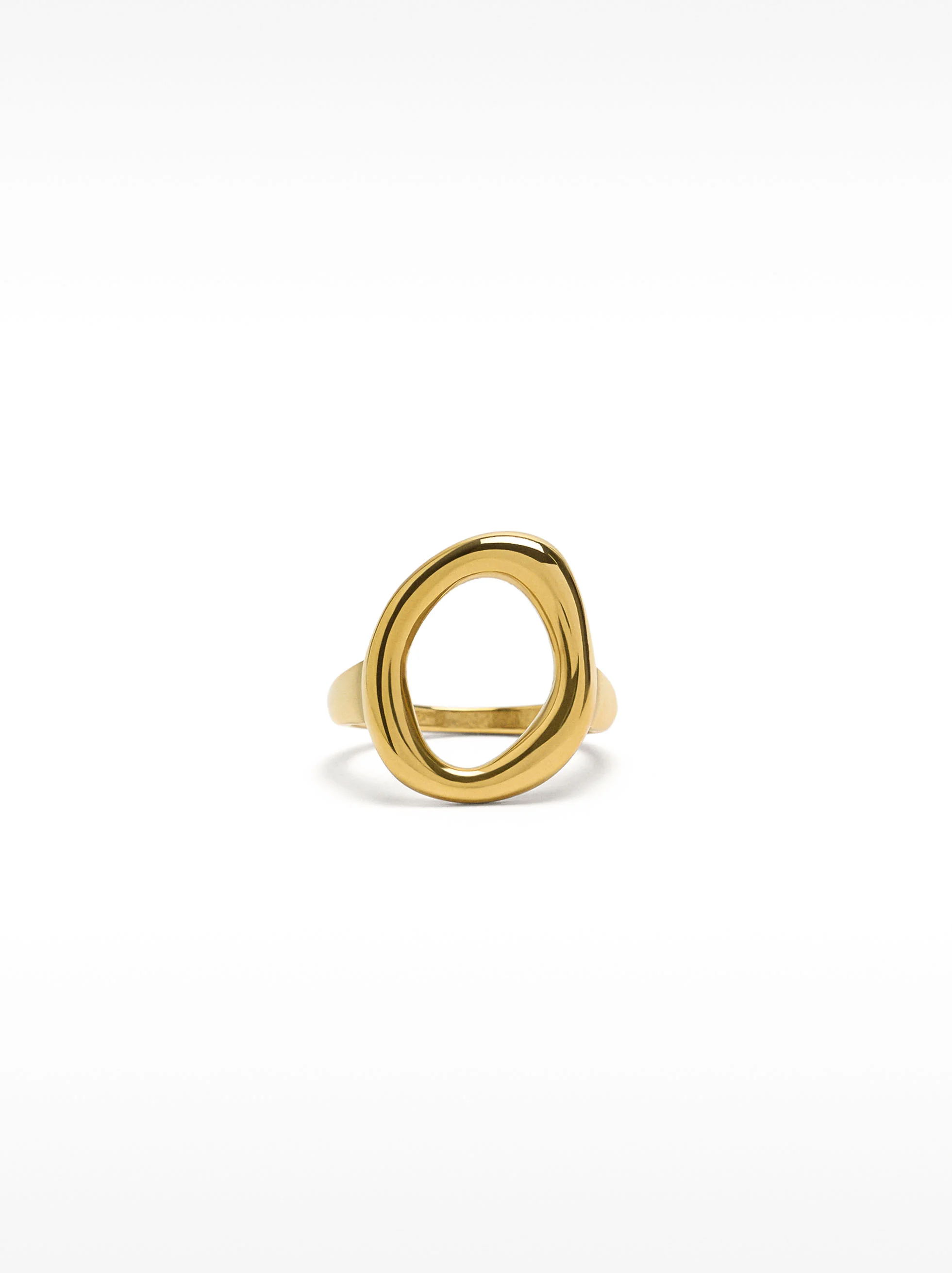 PARFOIS Nhẫn Stainless Steel Golden
