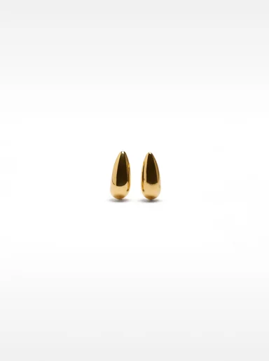 PARFOIS Hoa Tai Nữ Stainless Steel Golden