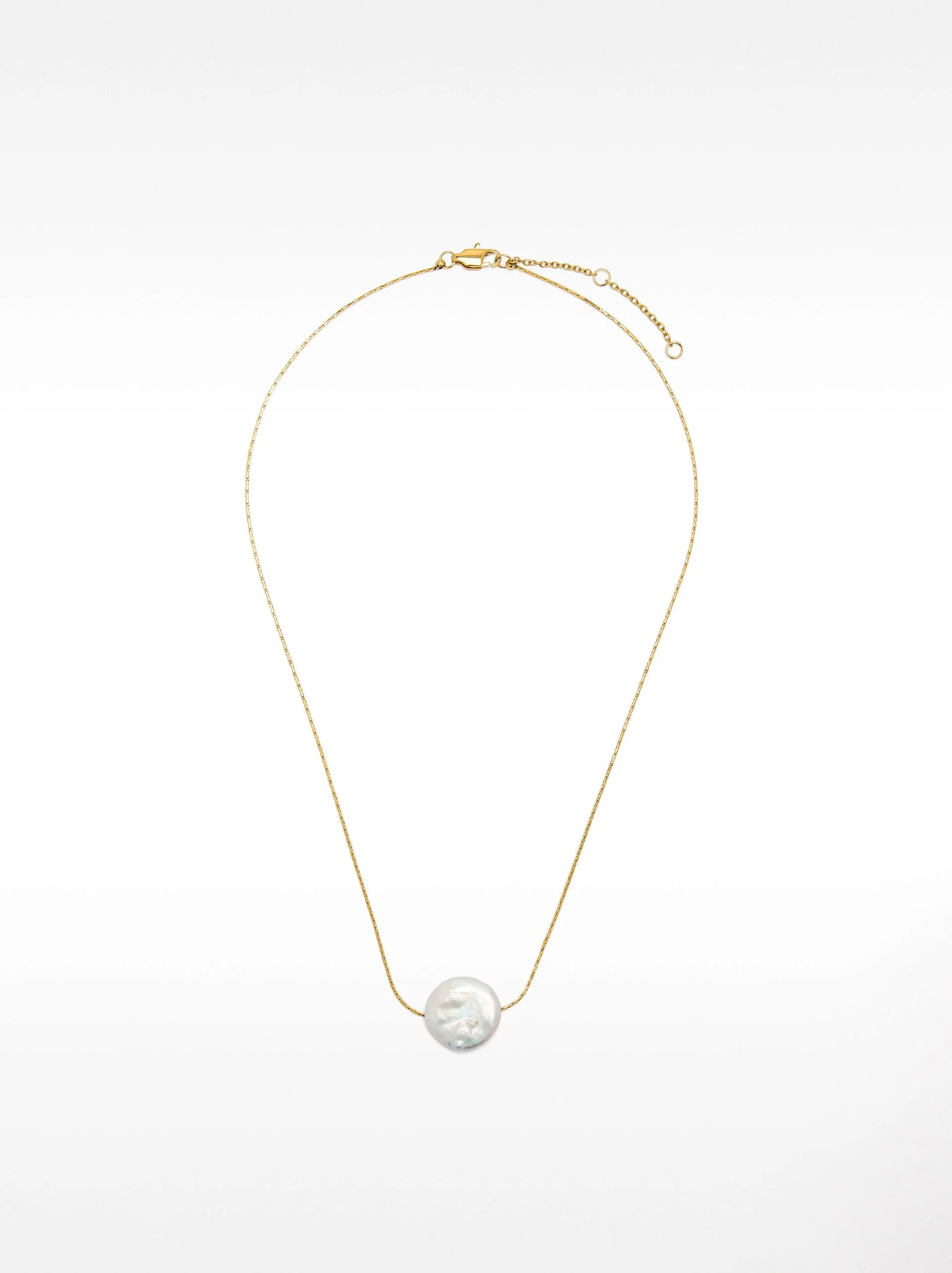 PARFOIS Dây Chuyền Nữ Stainless Steel Pearls