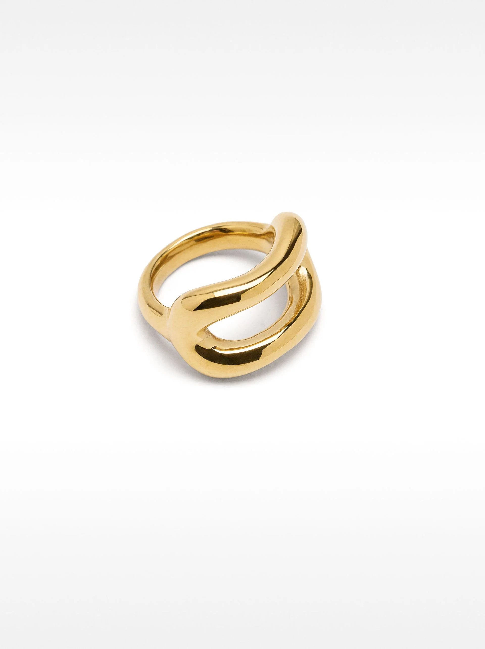 PARFOIS Nhẫn Nữ Stainless Steel Golden