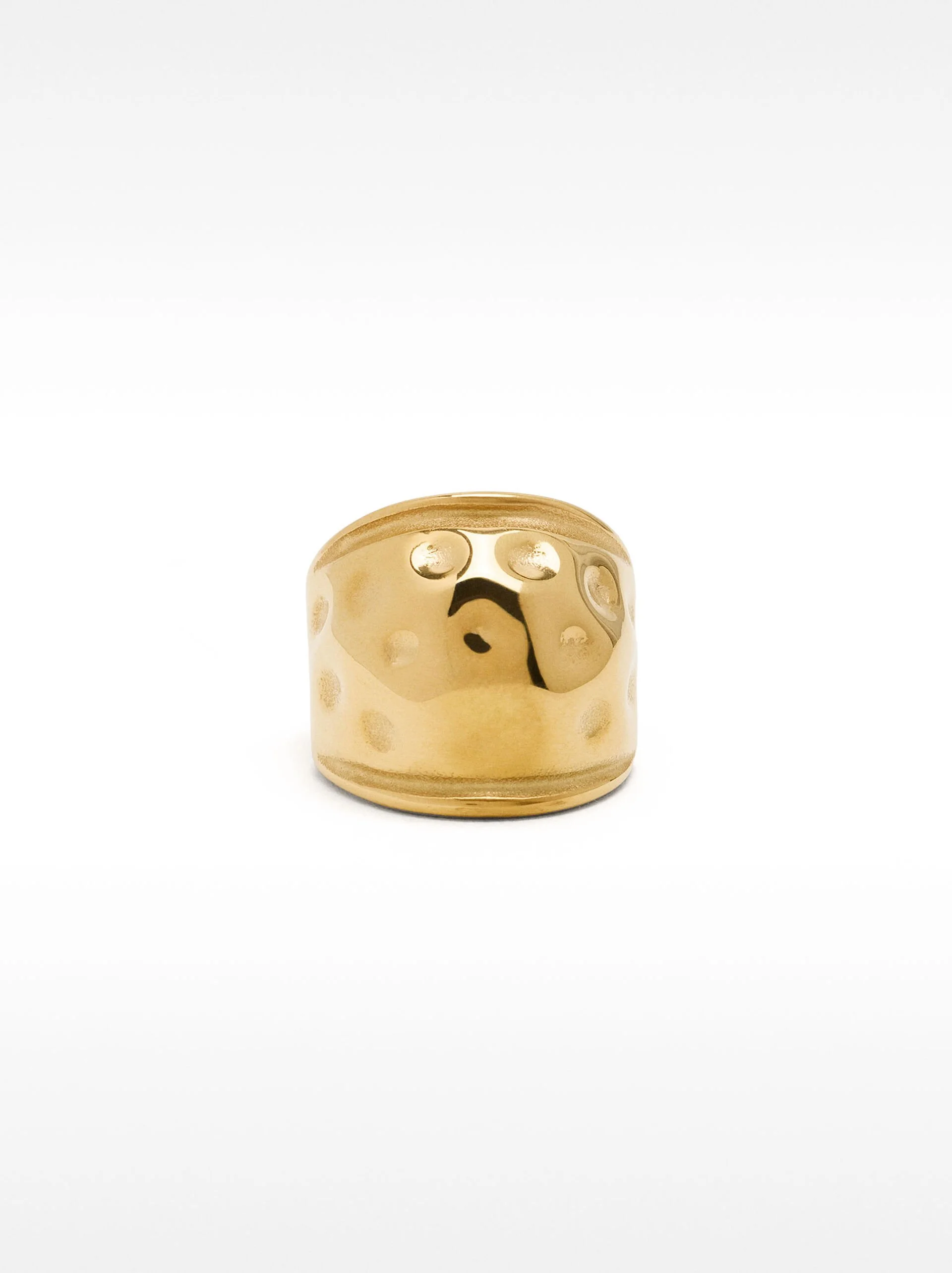 PARFOIS Nhẫn Nữ Stainless Steel Golden