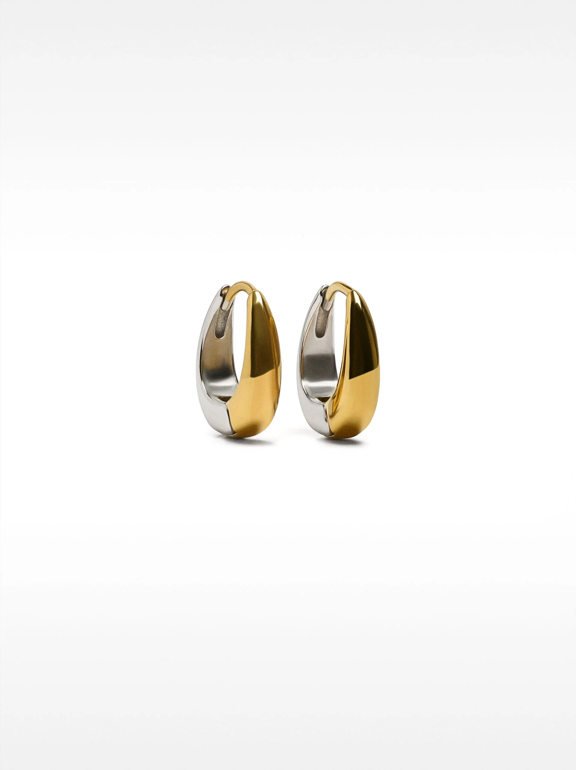 PARFOIS Hoa Tai Nữ Stainless Steel Silver