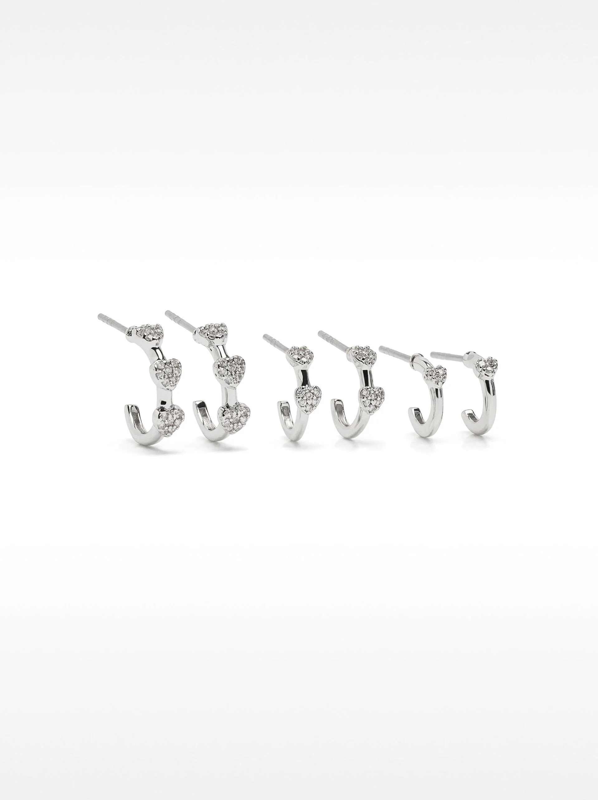 PARFOIS Hoa Tai Nữ Silver Delicates