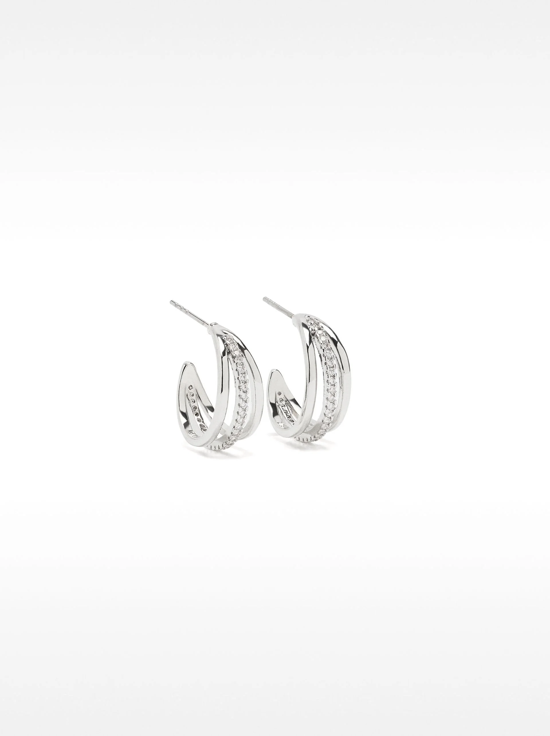 PARFOIS Hoa Tai Nữ Silver Delicates