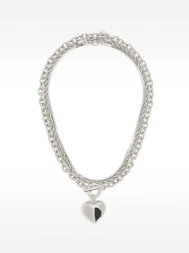 PARFOIS Set Dây Chuyền Silver Basics