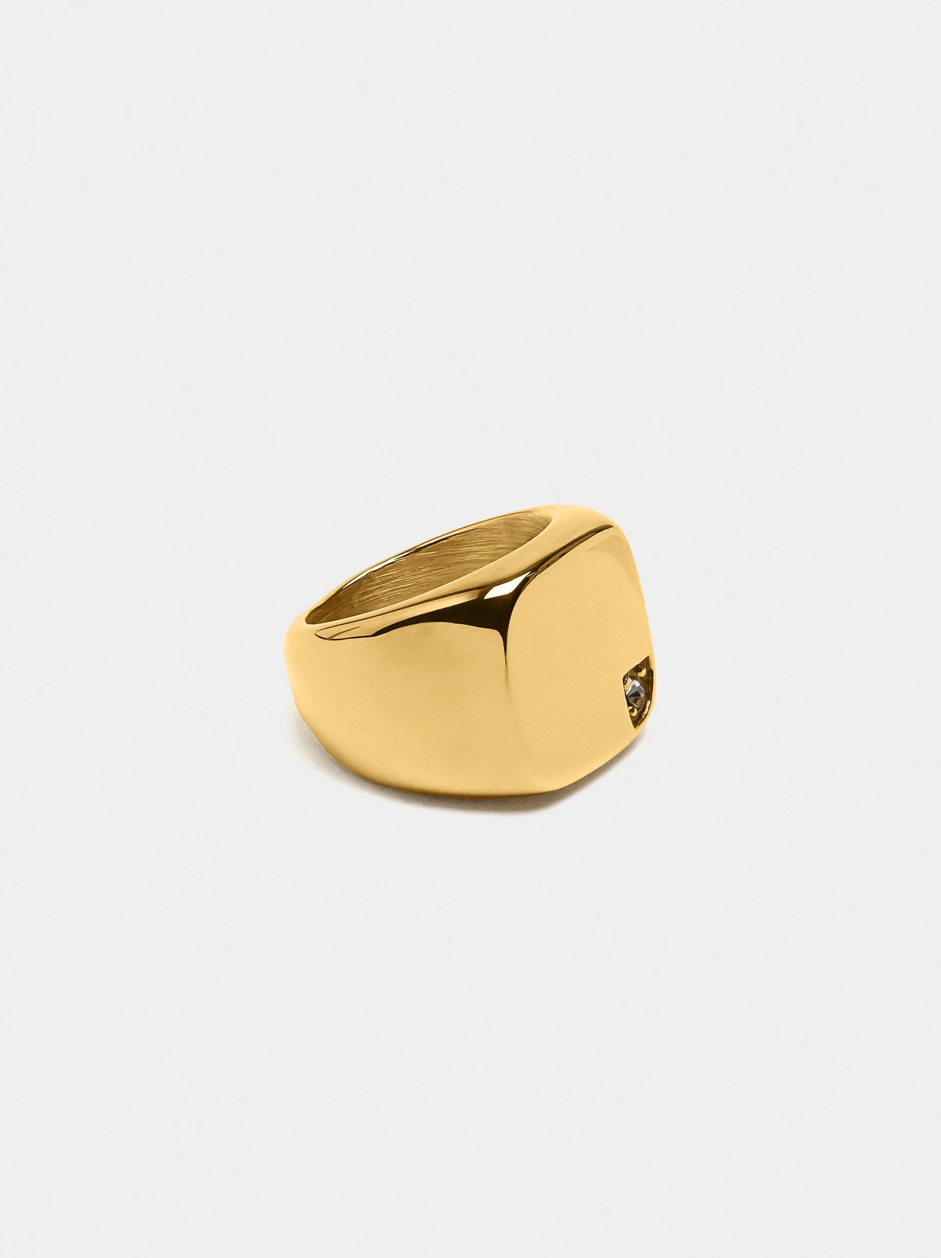 PARFOIS Nhẫn Nữ Stainless Steel Golden