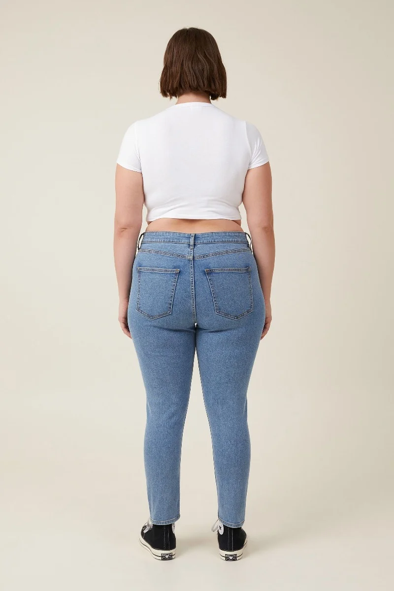 COTTON ON Quần Jeans Dài Nữ-High Rise Cropped Skinny Jean
