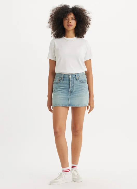 LEVI'S Váy Jeans Nữ - Short Length Icon