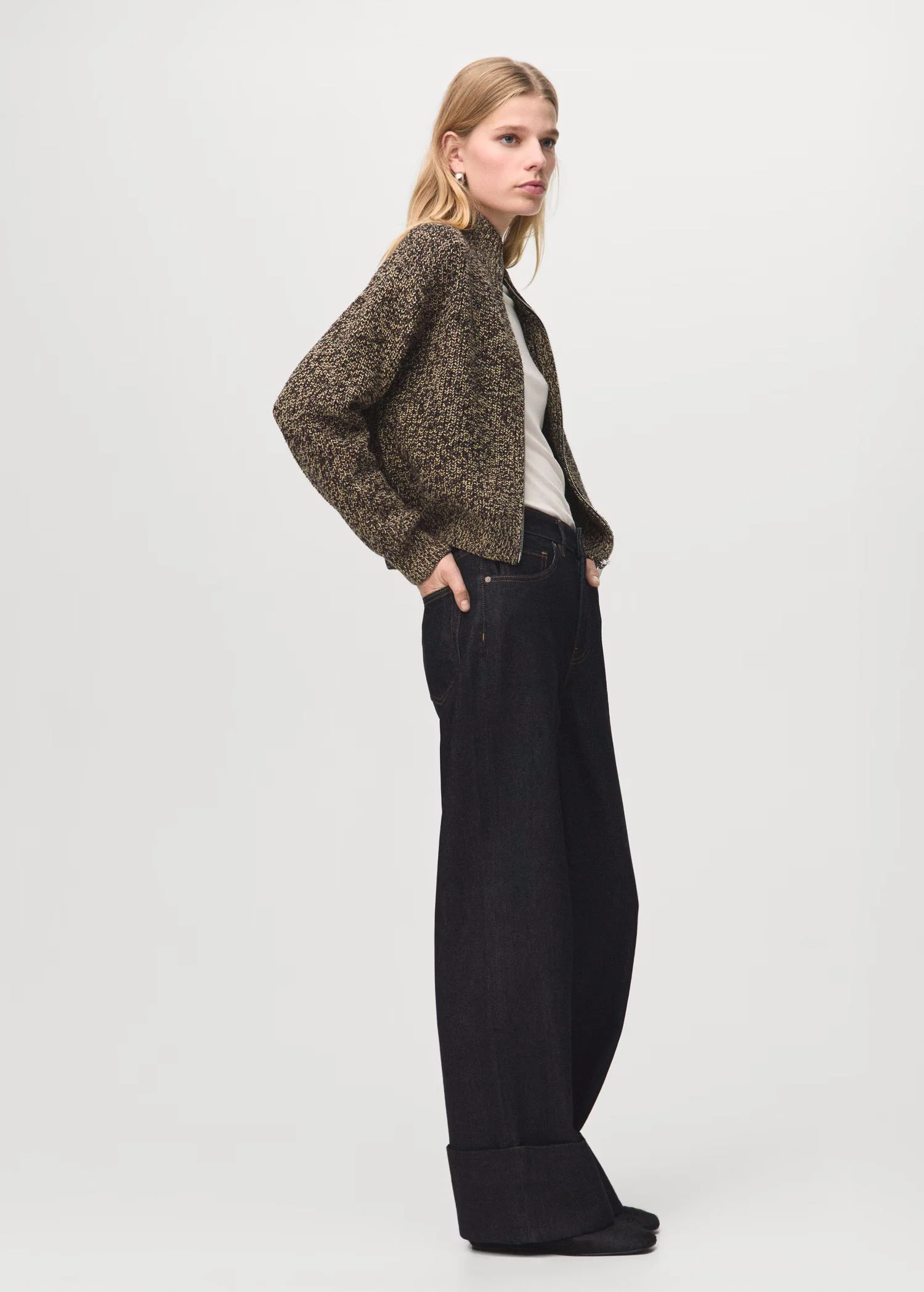 MANGO Quần Jeans Nữ Telma