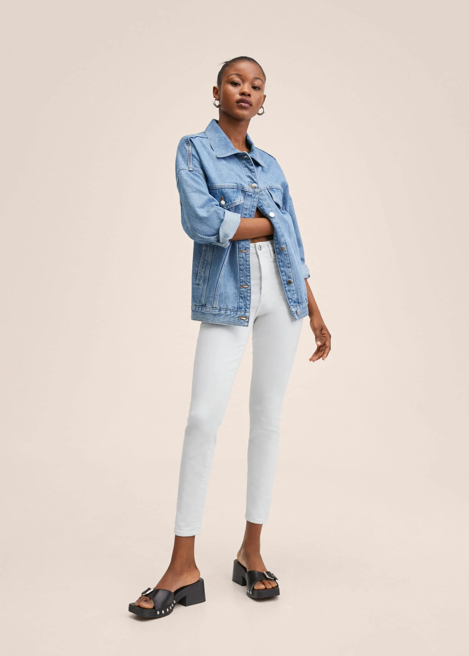 MANGO Quần Jeans Anne