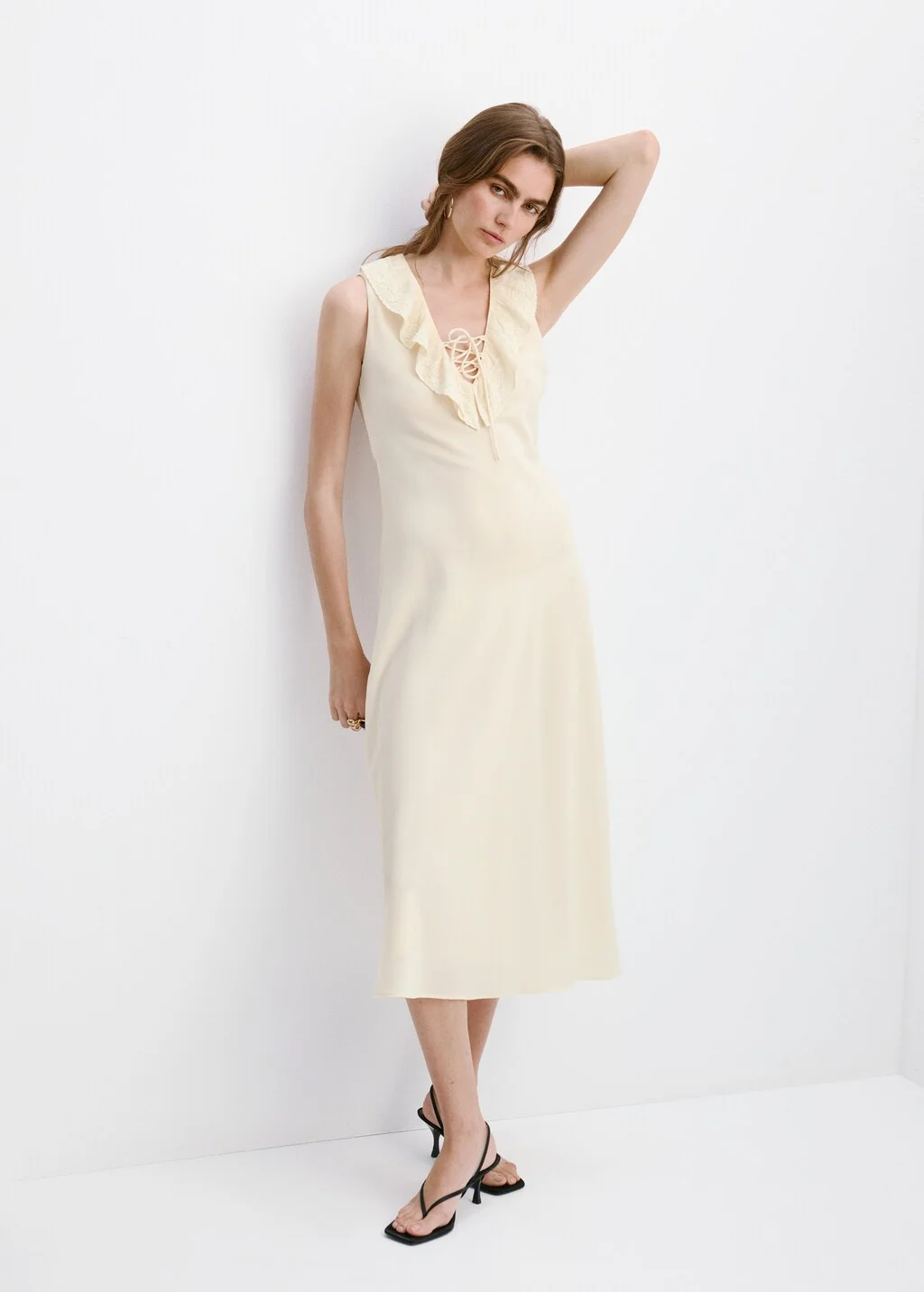 MANGO Đầm Nữ Lotus