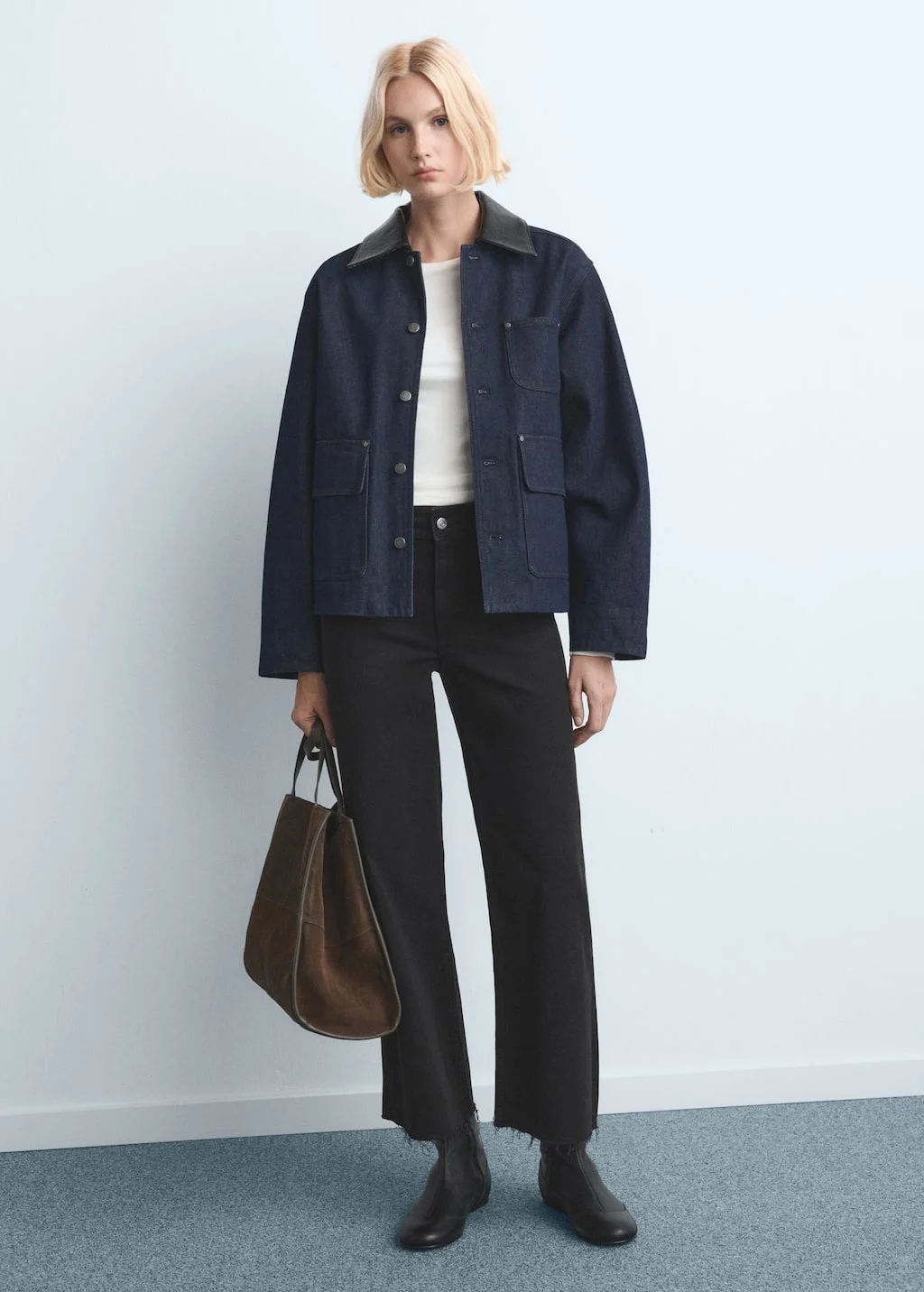 MANGO Quần Jeans Nữ Catherin