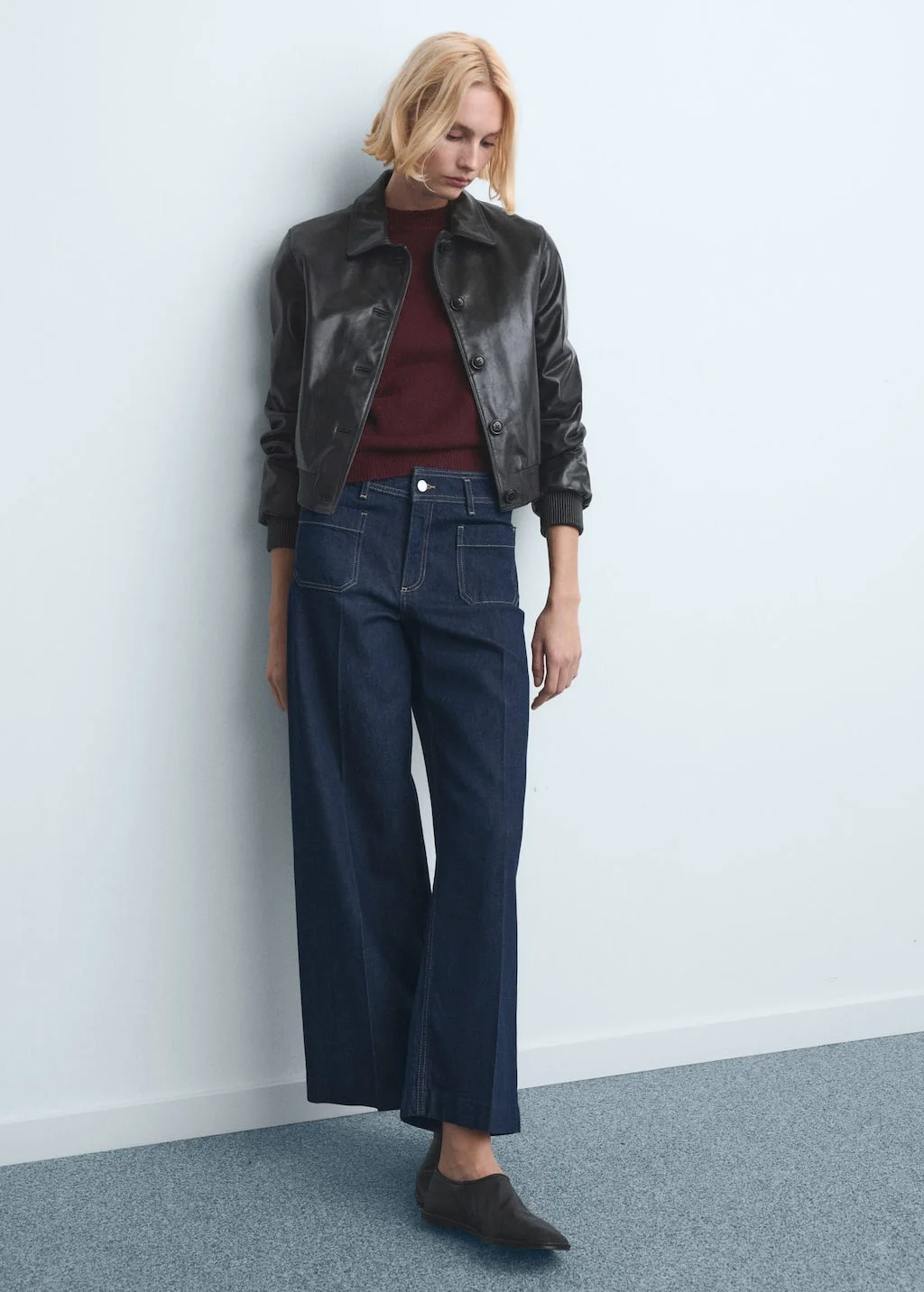 MANGO Quần Jeans Nữ Jessie