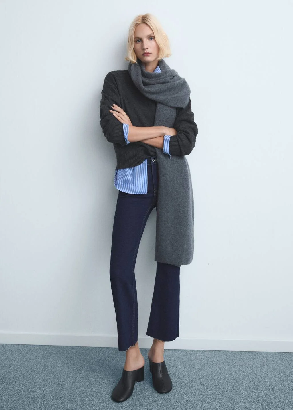 MANGO Quần Jeans Nữ Sienna