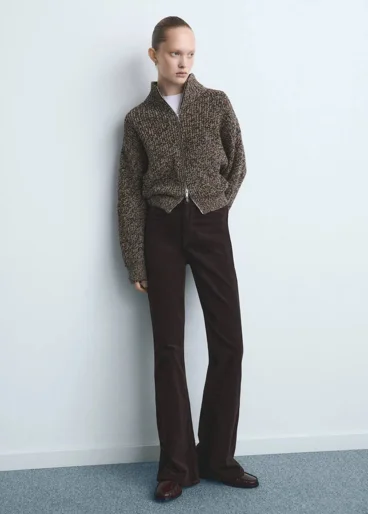 MANGO Quần Jeans Nữ Violetav
