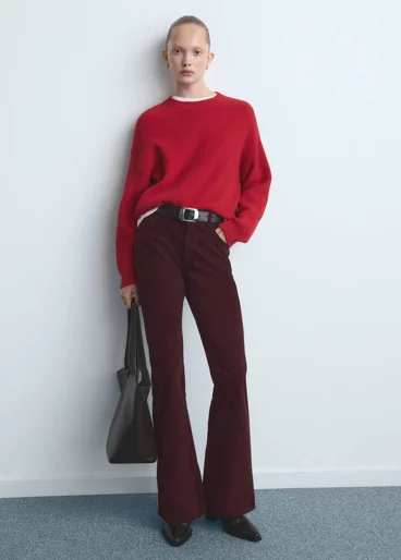 MANGO Quần Jeans Nữ Violetav