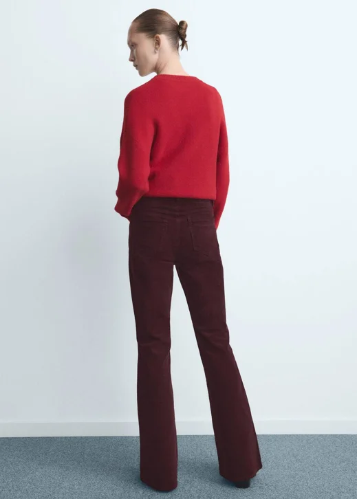MANGO Quần Jeans Nữ Violetav