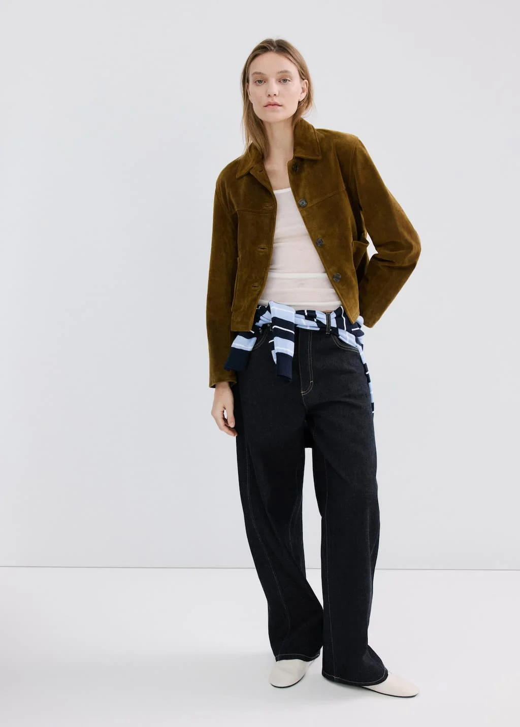 MANGO Quần Jeans Nữ Mari
