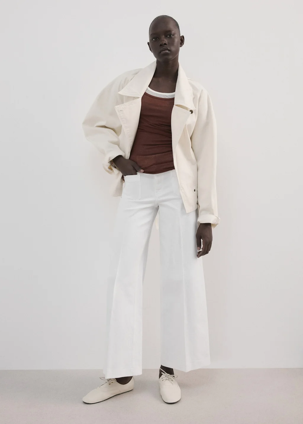 MANGO Quần Jeans Nữ Jessie