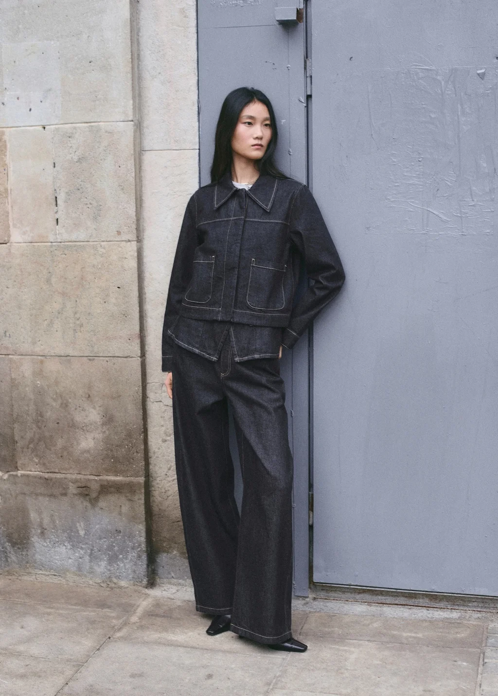 MANGO Quần Jeans Nữ Clemence