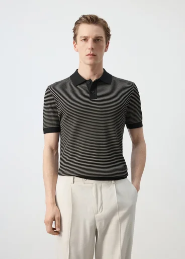 MANGO Áo Polo Nam Talaiar