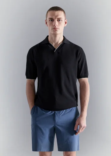 MANGO Áo Polo Nam Milo