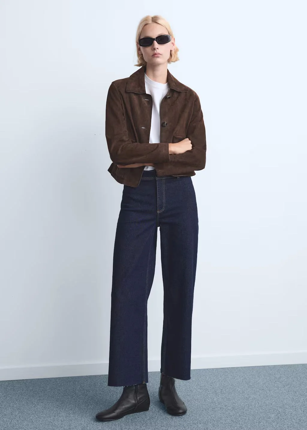 MANGO Quần Jeans Nữ Catherin