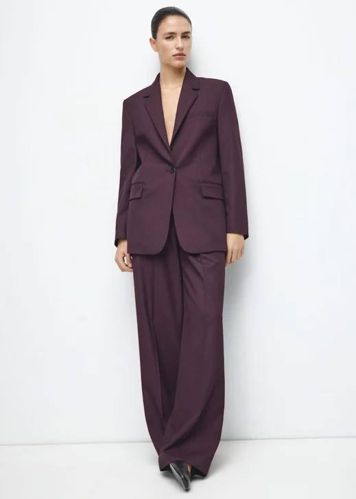 MANGO Áo Blazer Nữ Hidra