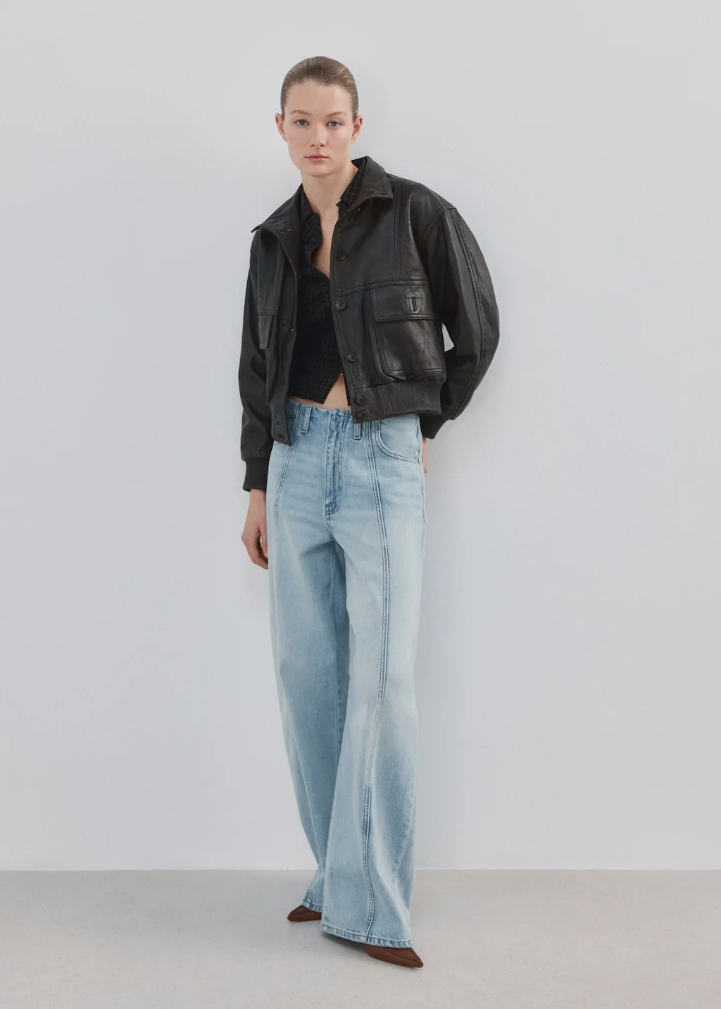 MANGO Quần Jeans Nữ Narciso