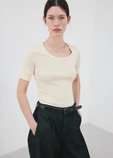 MANGO Áo Thun Nữ Louise