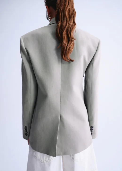 MANGO Áo Blazer Nữ Caelum