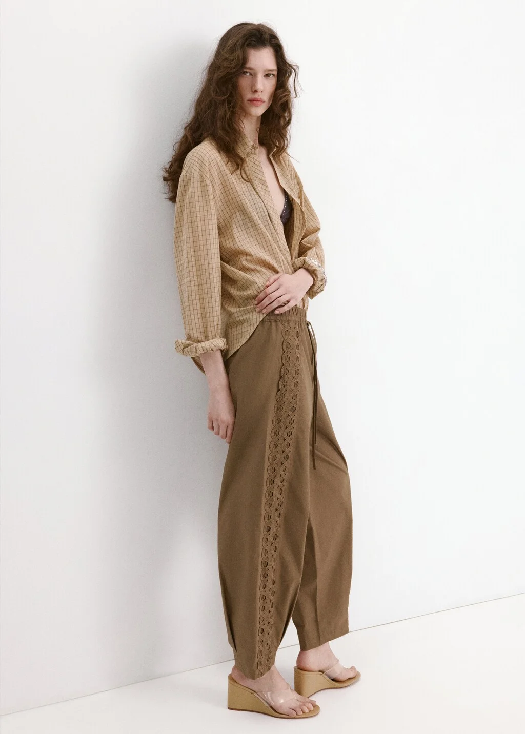 MANGO Quần Dài Nữ Paola