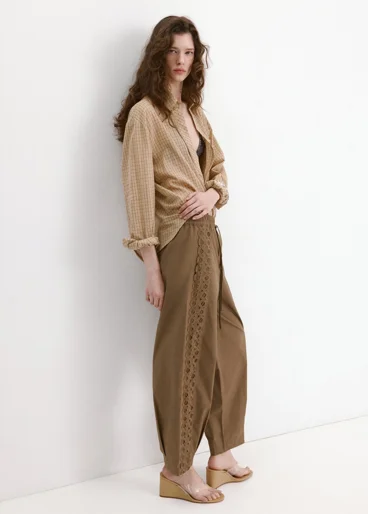 MANGO Quần Dài Nữ Paola