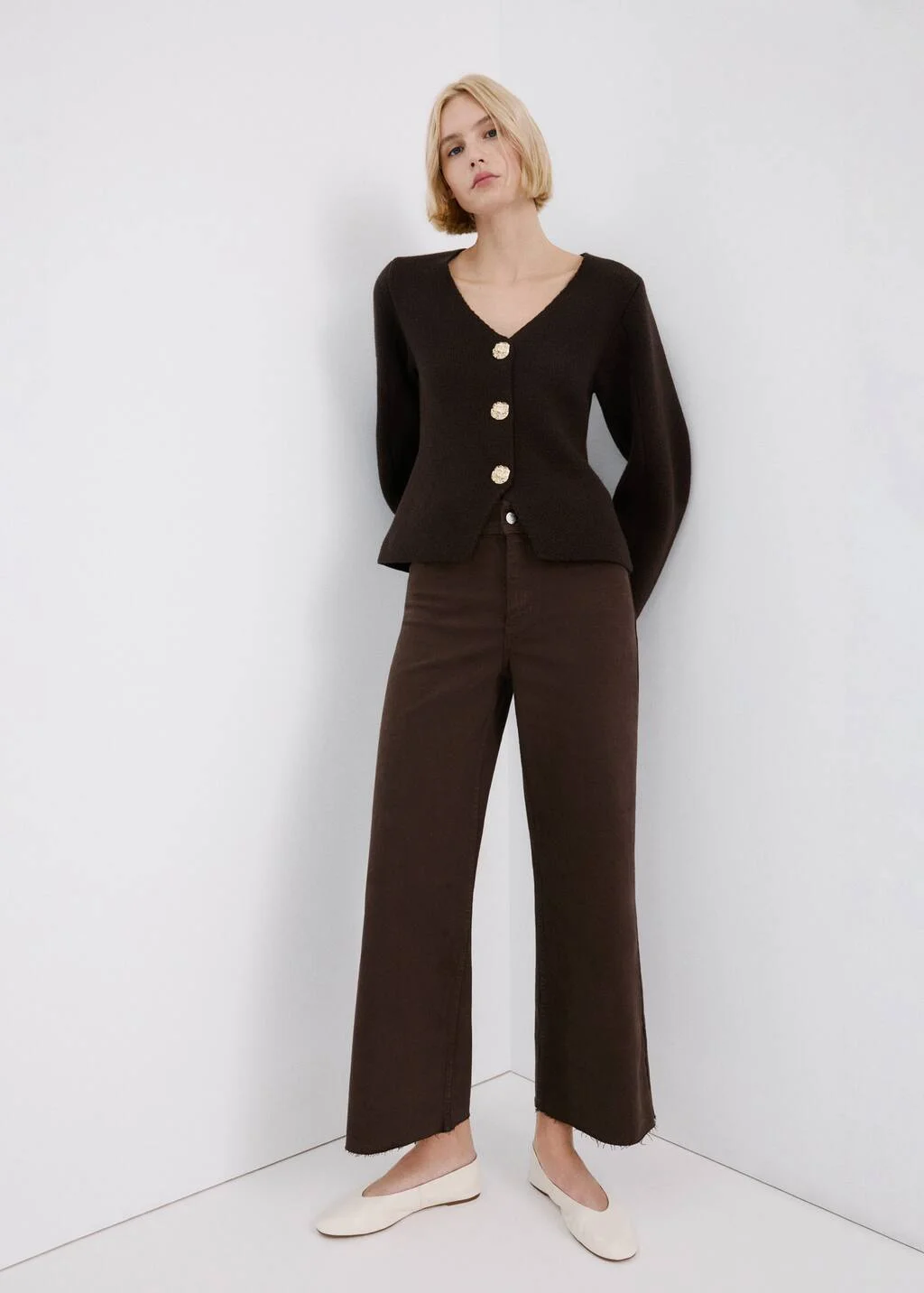 MANGO Quần Jeans Nữ Catherin