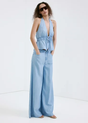MANGO Quần Jeans Nữ Eva