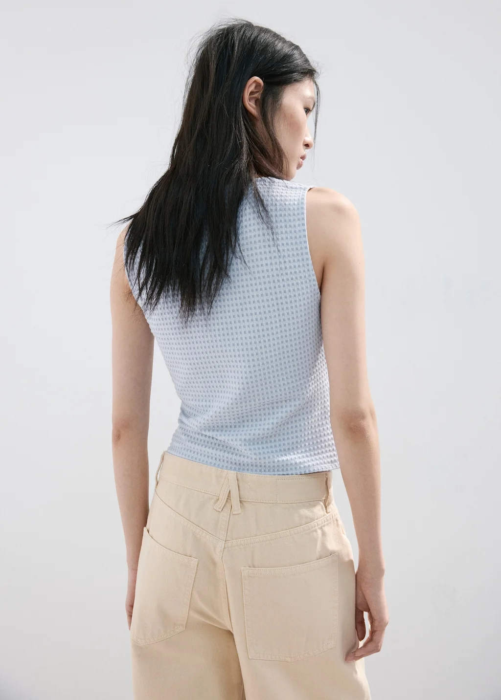 MANGO Áo Kiểu Cộc Tay Nữ Vion