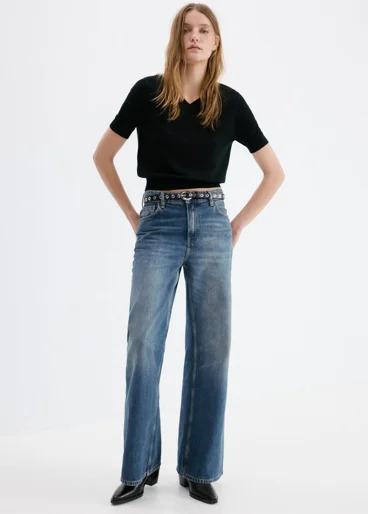 MANGO Quần Jeans Nữ Cande