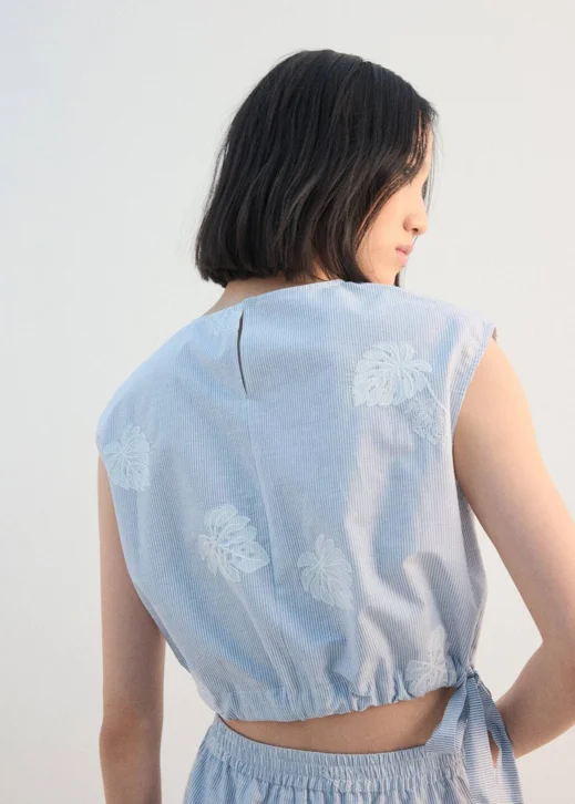 MANGO Áo Kiểu Nữ Lolo