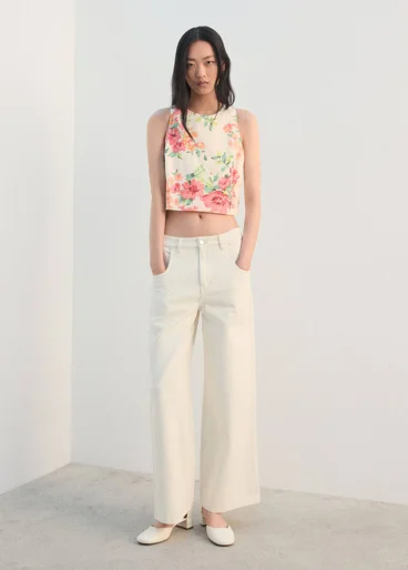 MANGO Áo Kiểu Nữ Nico